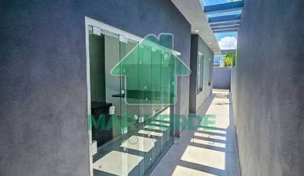 Casa Nova 2 dorm sendo 1 Suíte Conceito Moderno Golfinho