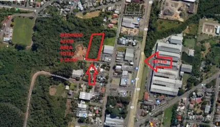 Terreno com 3.583m² as margens da BR116, em Estância Velha/RS