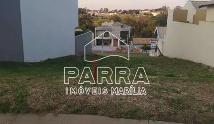 VENDE-SE TERRENO NO COND. GARDEN PARK - MARILIA/SP