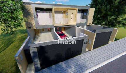 Casa com 3 quarrtos à venda, 118 m² por R$ 590.000 - Recanto da Mata - Juiz de Fora/MG
