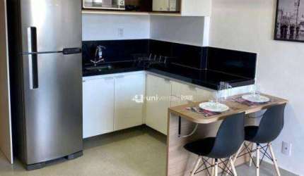 Apartamento com 1 quarto, 38 m² - venda por R$ 329.000 ou aluguel por R$ 2.565/mês - Centro - Juiz de Fora/MG