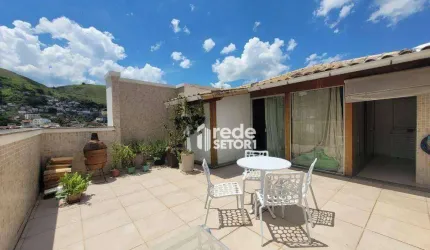 Cobertura com 3 quartos s à venda, 126 m² por R$ 850.000 - São Mateus - Juiz de Fora/MG
