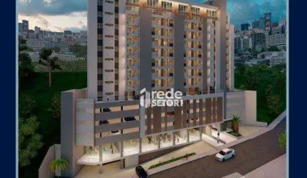 Apartamento com 1 dormitório à venda, 41 m² por R$ 357.892,49 - São Mateus - Juiz de Fora/MG