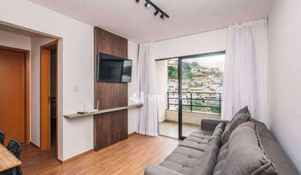 Apartamento mobiliado  com 1 quarto à venda, 49 m² por R$ 330.000 - São Pedro - Juiz de Fora/MG