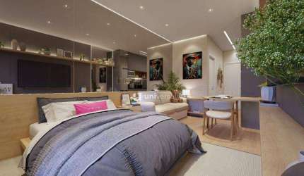 Studios ao lado do Parque Halfeld a partir de R$ 239.900,00 - Juiz de Fora/MG