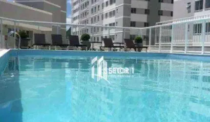 Apartamento com 2 quartos para alugar, 44 m² por R$ 1.100,00/mês - Santa Terezinha - Juiz de Fora/MG