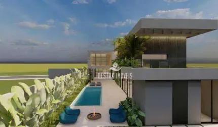 Casa com 3 quartos à venda no Bairro Jardim Karaíba - Uberlândia/MG
