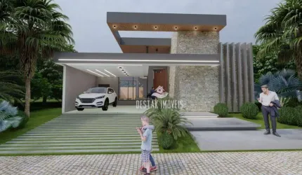 Casa com 3 quartos à venda no Bairro Laranjeiras - Uberlândia/MG
