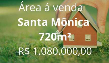 Área à venda, bairro Santa Mônica - Uberlândia/MG