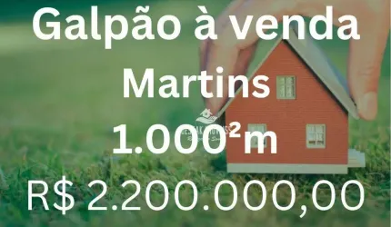 Galpão à venda no Bairro Martins - Uberlândia/MG