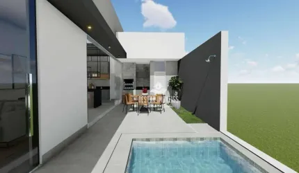 Casa com 3 quartos à venda, bairro Bem Viver - Uberlândia/MG