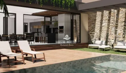 Casa com 4 quartos à venda no Condomínio Gávea Paradiso - Uberlândia/MG