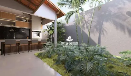 Casa com 3 quartos à venda, no Bairro Cidade Jardim - Uberlândia/MG