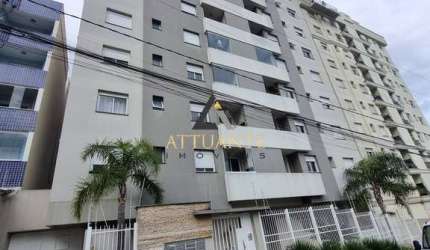 Apartamento Mobiliado com Churrasqueira, 2 Vagas e Lazer no Bairro Charquea