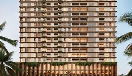 Apartamento de 2 suítes em 72 vezes para pagar! Em perequê