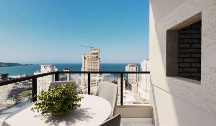 Apartamento de 2 suítes em 72 vezes para pagar! No Morretes