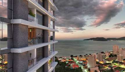 Apartamento de 3 suítes em 100 vezes para pagar ! em Perequê