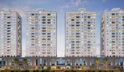 Apartamento de 1 suítes em 72 vezes para pagar! No Morretes