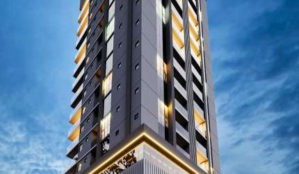 Apartamento de 2 suítes em 48 vezes para pagar! Em Perequê