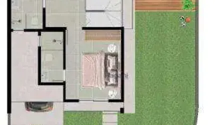 Sobrado com 3 dormitórios à venda, 99 m² por R$ 726.200,63 - Praia de Fora - Palhoça/SC
