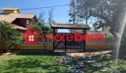 Casa em condomínio fechado com 2 quartos à venda na R. Girassol, Praia do Sudoeste, São Pedro da Aldeia, 130 m2 por R$ 500.000