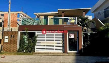 Casa em condomínio fechado com 4 quartos à venda na Rua Mário theophilo Guerra, Rua 7, Nova São Pedro, São Pedro da Aldeia, 237 m2 por R$ 1.490.000