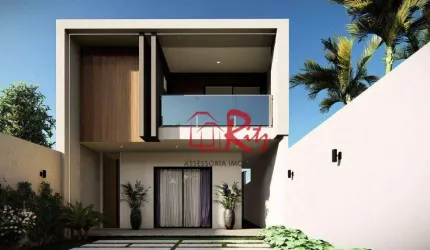 Casa com 4 dormitórios à venda, 140 m² por R$ 560.000,00 - Coité - Eusébio/CE
