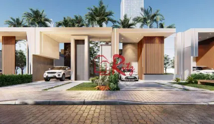 Casa com 3 dormitórios à venda, 145 m² por R$ 844.999,99 - Jacunda - Aquiraz/CE