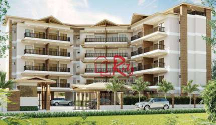 Apartamento com 2 dormitórios à venda, 67 m² por R$ 630.000,00 - Porto das Dunas - Aquiraz/CE