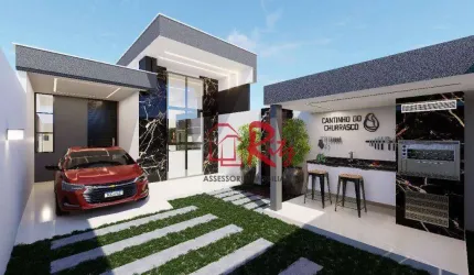 Casa com 3 dormitórios à venda, 120 m² por R$ 570.000,00 - Sapiranga - Fortaleza/CE