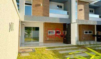 Casa com 3 dormitórios à venda, 111 m² por R$ 530.000 - Urucunema - Eusébio/CE