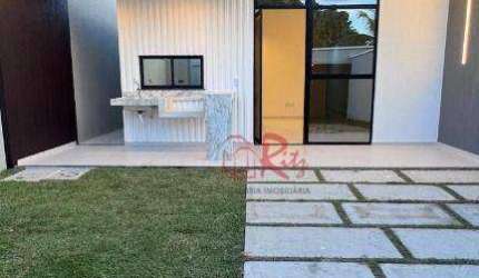Casa com 3 dormitórios à venda, 101 m² por R$ 469.000 - Centro - Eusébio/CE