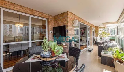 Belíssimo apartamento alto padrão em excelente localização! Varanda gourmet, 4 suítes à venda. Brooklyn - São Paulo