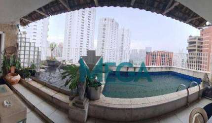 Espetacular! Cobertura Triplex com 3 suítes, 367m²  para venda ou locação