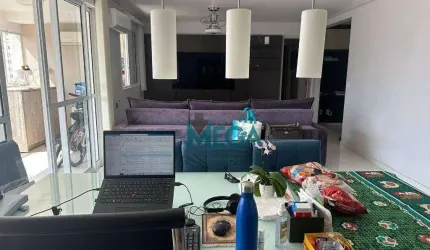Belíssimo apartamento de 144 m² Sala, varanda gourmet!