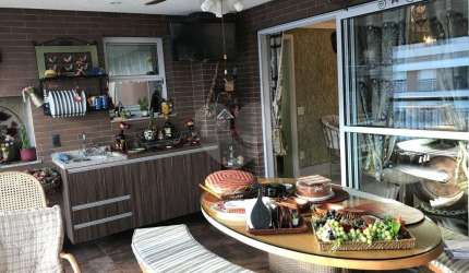 Linda Cobertura com 4 dormitórios, 3 suítes, 4 vagas de garagem - próximo da Av;Braz Leme