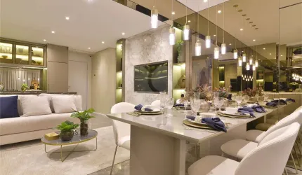 Apartamento de 65m² com 2 Dormitórios (1 Suíte) no Wonder Ipiranga