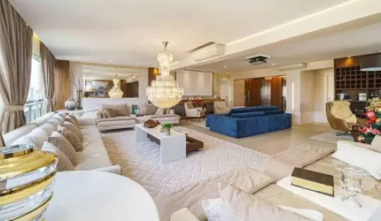 Magnífico Apartamento em Santa Terezinha e sera vendido de porteira fechada sem tirar nada tem 4 suítes 5 vagas varanda gourmet acabamentos de Altíssimo Padrão!
