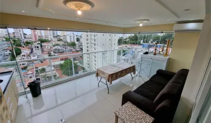 Apto 95m² varanda gourmet 3 dorms 1 suíte 2 vagas