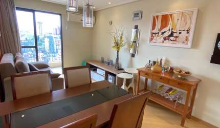 Excelente apartamento, 75 metros, 3 dormitórios 1 suíte 2 vagas fixas e cobertas