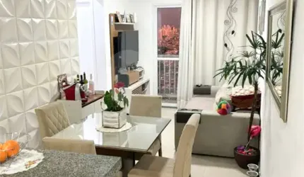 Apartamento à venda com lazer completo e 2 dormitórios com vaga
