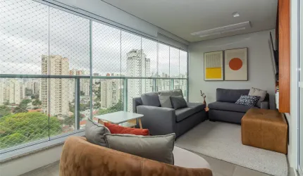 Apartamento a Venda na Vila Romana 4 suites 4 vagas de garagem
