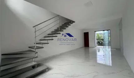 Sobrado com 2 Dormitórios, Lavabo e Porão, Bairro Potecas, São José/SC