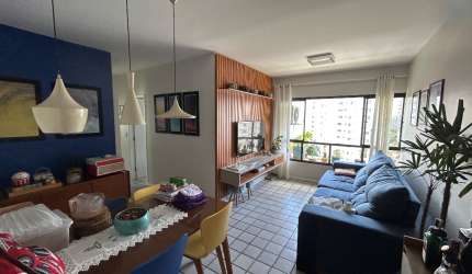 Apartamento de 75m2, com 3/4, sendo um revertido, suite, Cidade Jardim