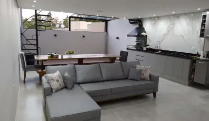 Casa para Venda em Cotia, Parque Rizzo, 3 dormitórios, 1 suíte, 3 banheiros, 2 vagas