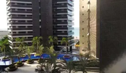 Excelente apto compacto e projetado na beira mar | 40 m² | 1 suíte