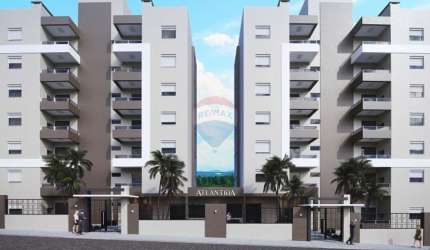 Apartamento na planta no Condomínio Atlântida, ótimo Investimento!