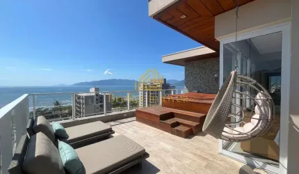 Cobertura de Alto Padrão com Vista Deslumbrante para o Mar em Caraguatatuba disponível para locação!