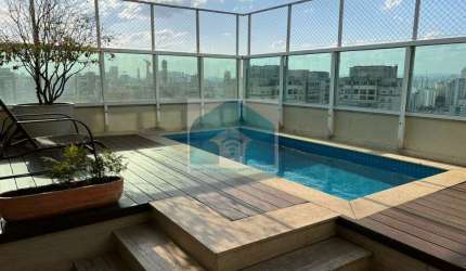 Cobertura Brooklin,  4 suites, 5 vagas, 285m², com lazer clube.