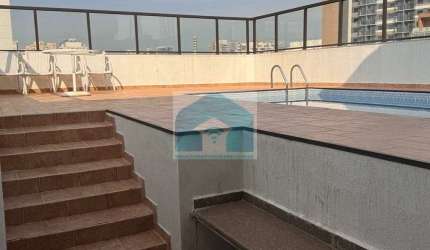 Cobertura Brooklin ,3 dormitorios ,1 suite e 3 vagas com piscina e lazer 260m².